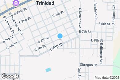 Map image of the property - 821 S Ash St