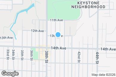 Map image of the property - 1307 39th St