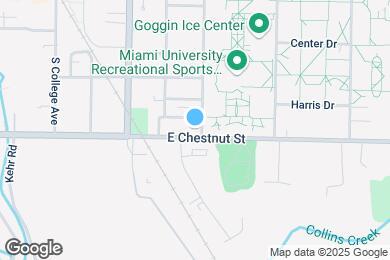 Map image of the property - 820 S Campus Ave