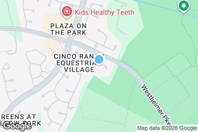 Map image of the property - 3103 Bronco Bluff Ct