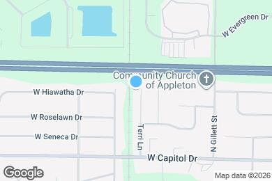 Map image of the property - 3705 N Terri Ln