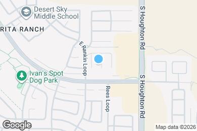 Map image of the property - 8138 S Sunny Sky Pl