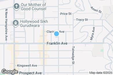 Map image of the property - 1925 N Commonwealth Ave