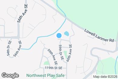 Map image of the property - 11610 59th Dr SE