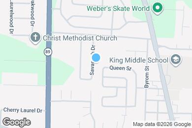 Map image of the property - 5940 Savannah Dr