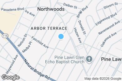 Map image of the property - 3816 Avondale Ave