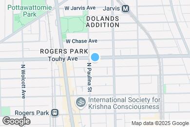 Map image of the property - 1639 W Touhy Ave