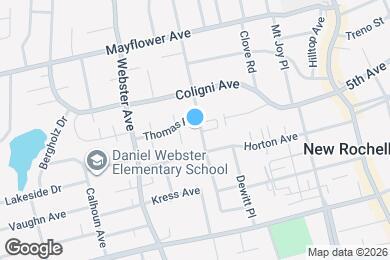 Map image of the property - 100 Clinton Ave