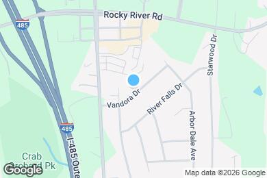 Map image of the property - 5610 Vandora Dr