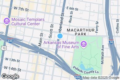 Map image of the property - 923 Cumberland St