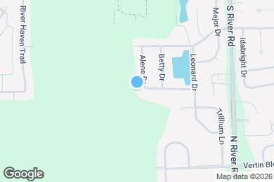 Map image of the property - 1203 Alene Dr