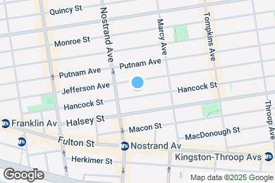 Map image of the property - 181 Hancock St