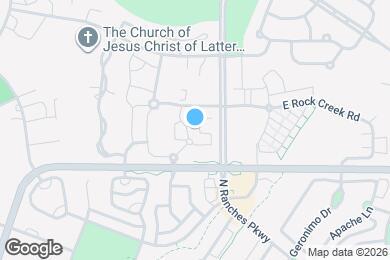 Map image of the property - 8084 N Ridge Loop E