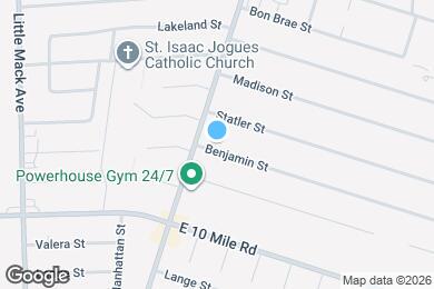 Map image of the property - 21521 Benjamin St