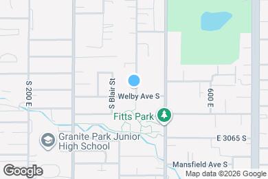 Map image of the property - 2960 S Adams St