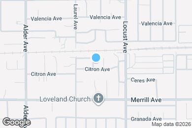 Map image of the property - 8765 Grace St