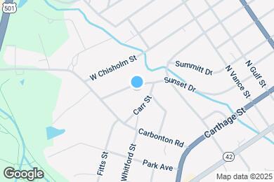 Map image of the property - 625 Sunset Dr