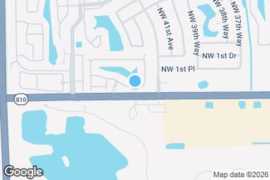 Map image of the property - 4250 NW 1st Pl