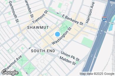 Map image of the property - 1313 Washington St