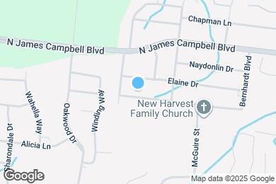 Map image of the property - 214 Clinch Dr