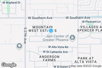 Map image of the property - 6219 S 25th Pl