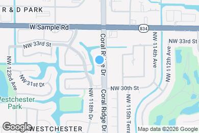 Map image of the property - 3122 Coral Ridge Dr