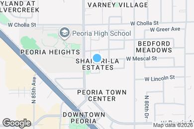 Map image of the property - 11134 N 82nd Dr