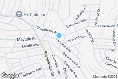 Map image of the property - 2809 Pyramid Ave