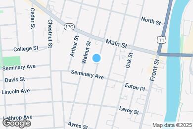 Map image of the property - 121 Chapin St