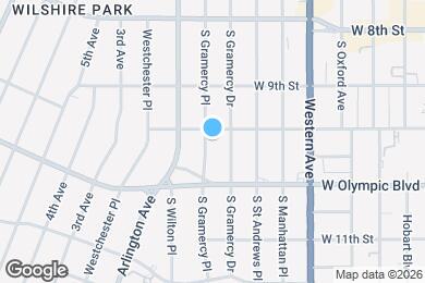 Map image of the property - Gramercy Place Apartments