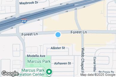 Map image of the property - 3022 Forest Ln