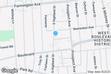 Map image of the property - 50 Fairview St