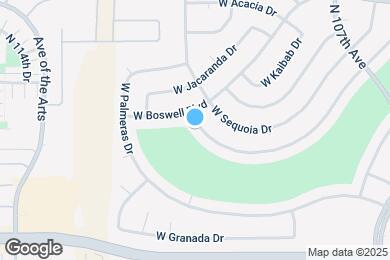 Map image of the property - 11021 W Welk Dr