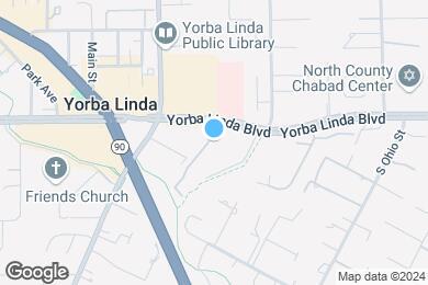 Map image of the property - Yorba Linda Pines Apartments