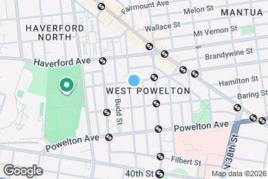 Map image of the property - 427 N Preston St