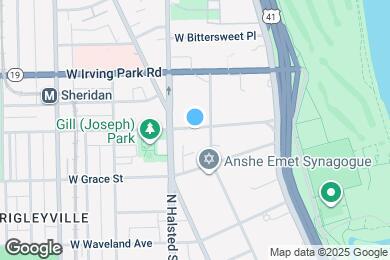 Map image of the property - 739 W Sheridan Rd