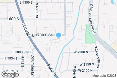 Map image of the property - 1733 S 750 E