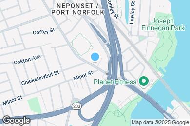 Map image of the property - 384 Neponset Ave