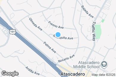 Map image of the property - 5350 Mariquita Ave