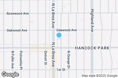 Map image of the property - 333 N Sycamore Ave