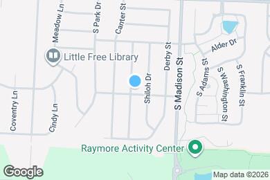 Map image of the property - 502 Sunny Ln