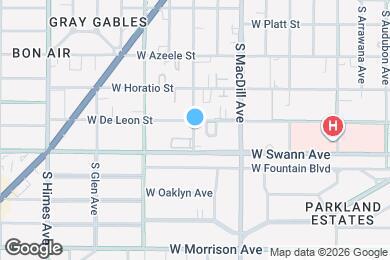 Map image of the property - 622 S Matanzas Ave