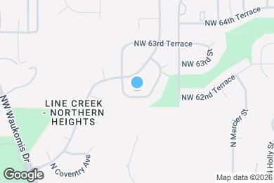 Map image of the property - 1912 NW 62nd Terrace