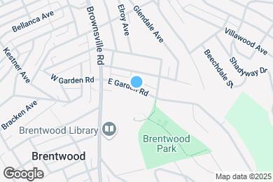 Map image of the property - 210 E Garden Rd
