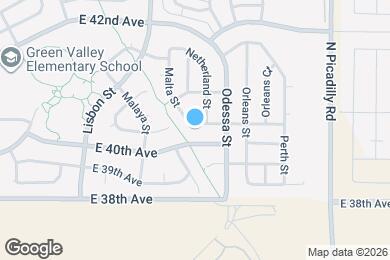 Map image of the property - 21166 E 40th Pl