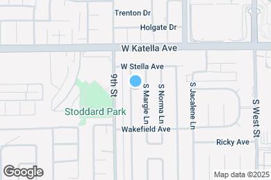 Map image of the property - 1858 S Gail Ln