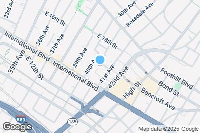 Map image of the property - 4019 E 16th St
