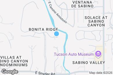 Map image of the property - 5032 N Valley Shadows Pl