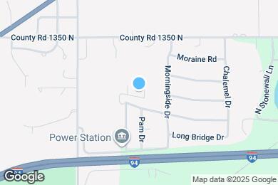 Map image of the property - 852 Burr Oak Dr