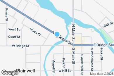 Map image of the property - 157 Allegan St